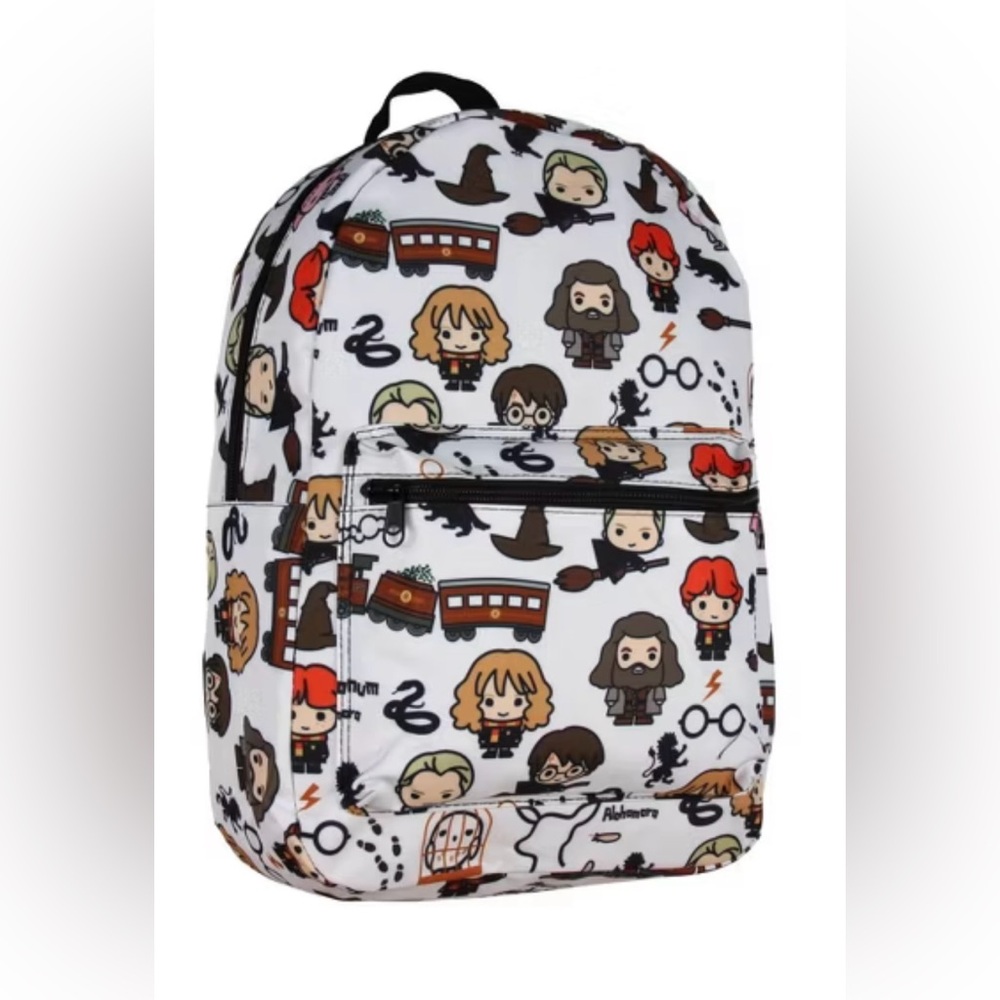 NWOT Harry Potter Laptop Backpack Chibi Characters
Art Sublimated School Bag